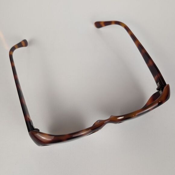 Oscar De La Renta Tortoise Shell Sunglasses Brown Plastic Full Rim - Picture 4 of 9